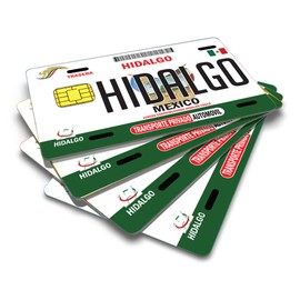Hidalgo Credit Card Skin Cover Vinyl Stickers (4 Pack) - HGO Mexcan Card Decal