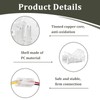 20 Pcs 2 Pin 8mm COB LED Strip Light Connectors,