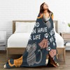 HGOD DESIGNS Funny Cat Throw Blanket with Inspirational Soft Blankets