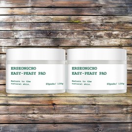 Hey Nature Fresh Skin Naturally Derived Houttuynia Cordata Easy Sebum Peeling Pads 2nd Generation 2 Pieces 130g 65 Pieces / 헤이네이처 산뜻한피부 자연유래 어성초 이지피지 필링 패드 2세대 2개 130g 65개입