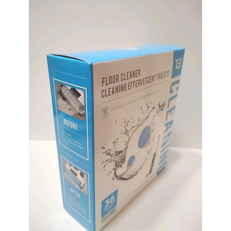 YGY Floor Cleaner Cleaning Effervescent Tablets, 36 Tablets