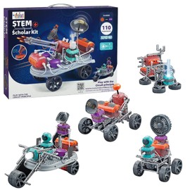 STEM Scholar Circuit Kit by Mason & Friends - 110 Fun Experiments, 201-Piece Educational Toy for Kids Ages 8-12, Creative Learning and Fun Time, Perfect for Birthdays, Holidays, and Special Occasions