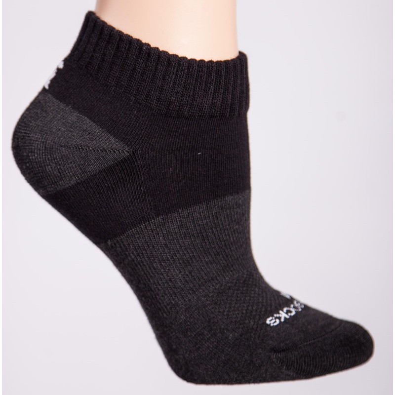Incrediwear Calcetines activos de corte bajo, negro, grandes, 0.01 libras