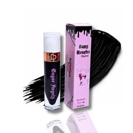 Sassy Monster Gloss Negro, Sabor Mora Azul                                                                                                            