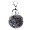 Unpafcxddyig Pom Pom Keychain Artificial Fur Ball Keychains Fluffy Tote