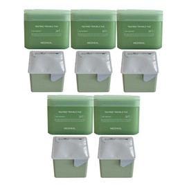 Mediheal Tea Tree Trouble Pads 100 Sheets + 5 Packs of 100 Sheets (Refill) / Circle / 메디힐 티트리 트러블 패드 100매 + 100매(리필) 5개  써클