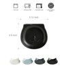 Miamolo Spoon Rest for Stove Top, 5.12 Inches Ceramic Spoon