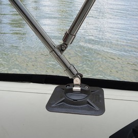 Brocraft Inflatable Boat Bimini Top Mount/Canopy Mounts/Inflatable Boat Bimini Top Base