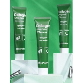 Collagen Lifting Wrapping Mask Glowing Pack + Silicone Pack Brush / 콜라겐 리프팅 랩핑 마스크 결광팩+실리콘 팩브러쉬