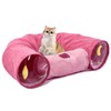 PAOPO Cat Tunnel,Cat Tunnels for Indoor Cats Extra Large Cute