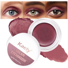 evpct Kaely Cream Eye Shadow Circle Pallette Eyeshadow Brightener, Orchid Shimmer Eye Shadow Applicator Palette Makeup Long Lasting Waterproof sombra negra para ojos para ojos brillantes 26