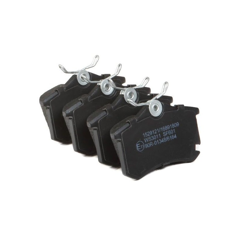 RIDEX Brake Pads Set Brake Blocks Brake Stones Set Rear