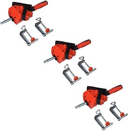 Bessey Tools WS-3-2K 90 Degree Angle Clamp for T Joints and Mitered Corners, 3 Pack.