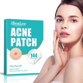 Hydrocolloid Pimple Patches Spot Patches 144 Count Absorbing Cover Invisible Blemish Spot Treatment Facial Fast Acting Skincare Acne Patch Day and Night Use Acne Patches for Face
