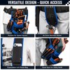 Tool Belt Suspenders, 33-Pocket Electrician Tool Belt, Tool Belts for