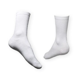 6 Pares Calcetines Deportivos para Hombre y Mujer, 100% Algodón, Calcetines de Baloncesto Transpirable, Calcetines Acolchados para Correr