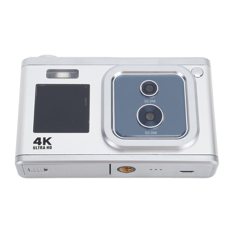 Digital Camera 4K HD Dual IPS Screen 50MP 30MP Dual