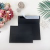 RINRDA 4x6 Envelopes For Invitation,A6 Black envelope 4.75 x 6.5