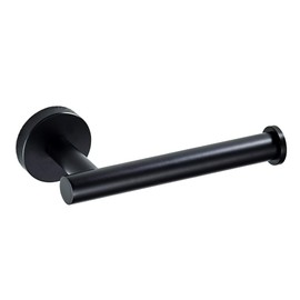 Marmolux Acc Toilet Paper Holder Bathroom Hardware Accessory Paper Towel Holder 4.7 Inches Lavatory Tissue Roll Hanger Wall Mount Toilet Roll Holders Heavy Duty Stainless Steel Modern Matte Black