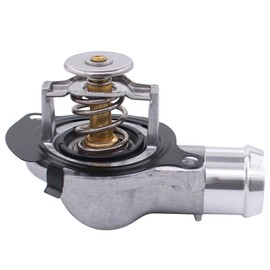 Doo Engy Thermostat Coolant Cooling Engine Coolant Housing Thermostat Housing Coolant Thermostat with Seal for Transporter T5 Multivan T5 2.5 TDI 4motion for Touareg 7L 3.2 V6
