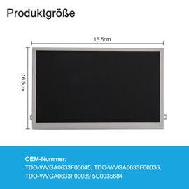 LCD Touch Screen Display for Passat and Skoda Models Easy Installation