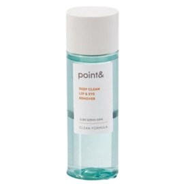 Point& Deep Clean Lip & Eye Remover 150ml Mildly acidic, hypoallergenic / 포인트앤 딥 클린 립 앤 아이 리무버 150ml 약산성 저자극