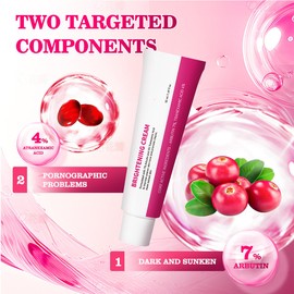 DIMOT Arbutin 7% & Tranexamic Acid 4% Cream, 70,000ppm Arbutin for Glow Skin Care, Youthful Moisturizing Facial Cream for All Types, 50ml, 1.69 fl.oz.