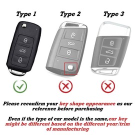 Xotic Tech White TPU Full Protect Remote Control Key Fob Cover Shell Case w/Keychain Compatible with Volkswagen Golf GTI Rabbit R MK6 Tiguan Passat Polo Jetta UP! Beetle Santana Scirocco Eos Touran