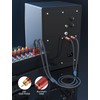 SOUNDFAM Dual RCA to XLR Cable, Premium 2RCA Male to