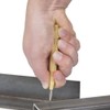 CENPEK 4Pcs Spring-Loaded Automatic Center Punch Tool, 5inch Brass Crushing