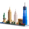 KLMEi City Architecture New York Skyline Micro Building Blocks Set