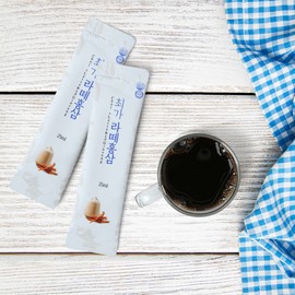 Choiga Red Ginseng Latte Red Ginseng Concentrate Coffee Latte Stick 25ml 30 Packets / 최가 홍삼라떼 홍삼 농축액 커피 라떼 스틱 25ml 30포
