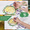 Artist Leaning Bridge Clear Acrylic Wrist Rest Transparent Art Drawing