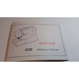 Singer 3232 Sewing Machine Manual  Reproduction