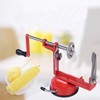 Spiral Potato Cutter Hand Crank Stainless Steel Alloy Rubber Food