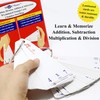 Think2Master Premium Laminated Multiplication Division Addition & Subtraction Triangle Flash