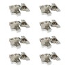 LIKERAINY 95Deg Inset Face Frame Hinge 35mm with Hydraulic Damper