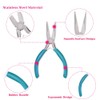Anezus 7 Pcs Jewelry Pliers and Jewelry Beading Wire Tools