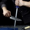 HIDAMOS Upgraded 12 Inch Honing Steel Magnetized Super Hardness Professional