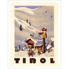 Tirol Austria Ski Poster - 22 x 28 inches, Comes