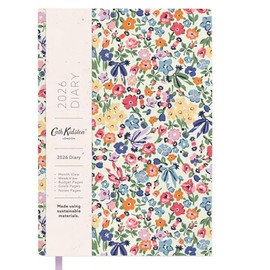 Widdle Gifts 2026 Diary Cath Kidston A5 Floral Ditsy Week to View Diary with Monthly Planner 5359