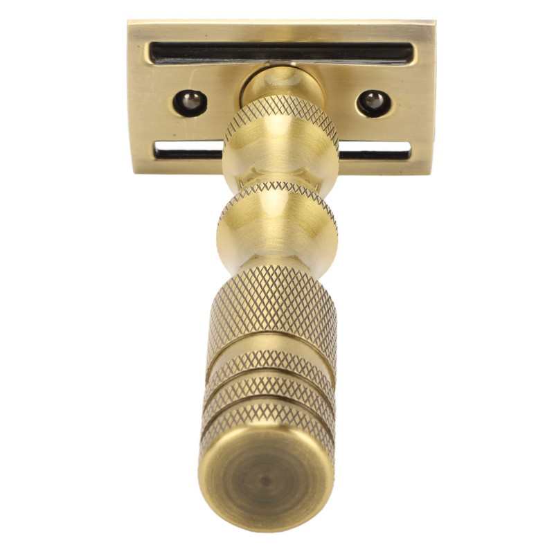 Manual Beard Trimmer Double Edge Replaceable Blades Prevent Slip Safe