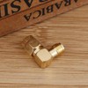 TengKo 90 degree Gold Plated adapter converter RP-SMA connector Male