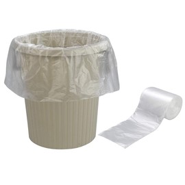 Joyeen 6 Litre Transparent Bin Liners Plastic Home Bin Liners 90 Bags