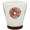 Hasami ware Free Cup Flower, Red, 505538