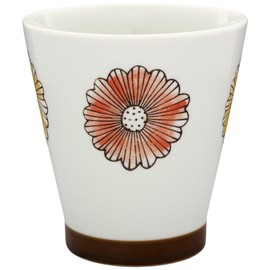 Hasami ware Free Cup Flower, Red, 505538
