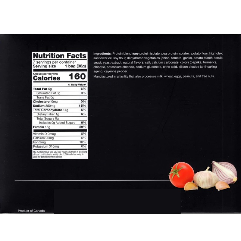 PROTIFIT - High Protein Diet Zipper Snacks, 15g Protein, Low