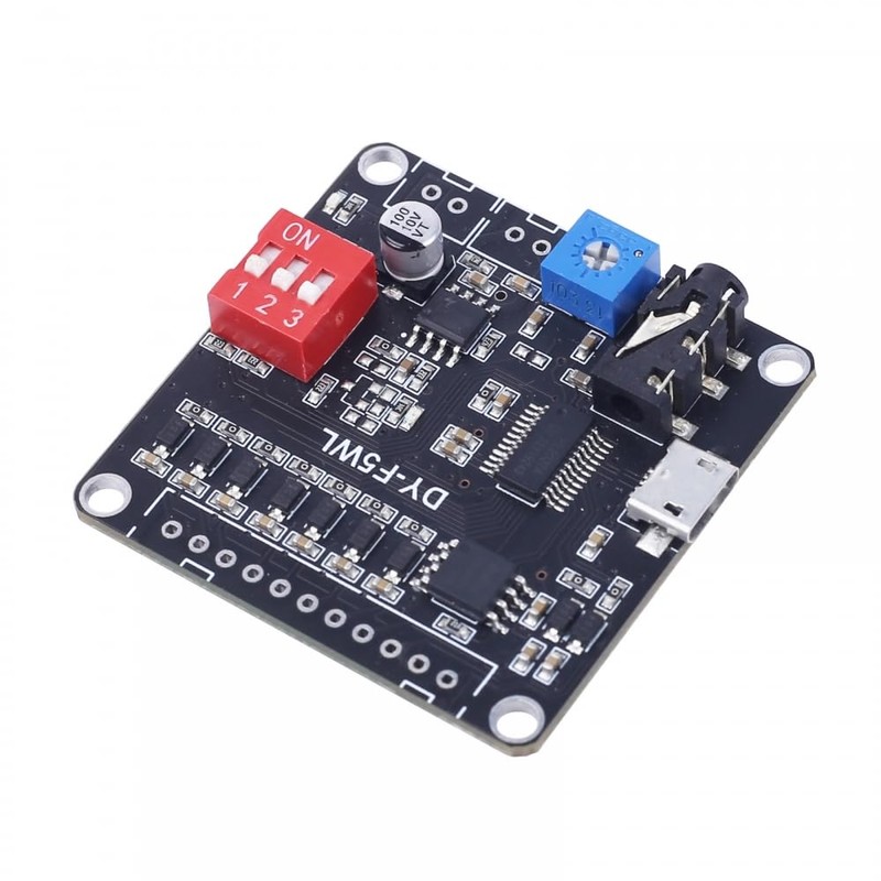 Mono Voice Playback Modules, DY-F5WL DC 3.7V/5V 5W Mono Voice