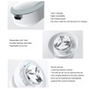 Lint Remover Light Weight USB Powered Lint Shaver White Rechargeable