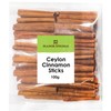 Ceylon Cinnamon Sticks (8cm) 100g by Manor Springs
